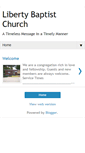 Mobile Screenshot of libertychurchputnam.com
